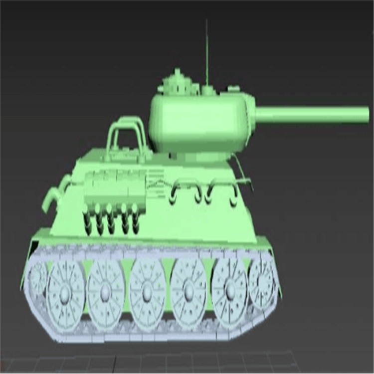 河西充气军用坦克模型